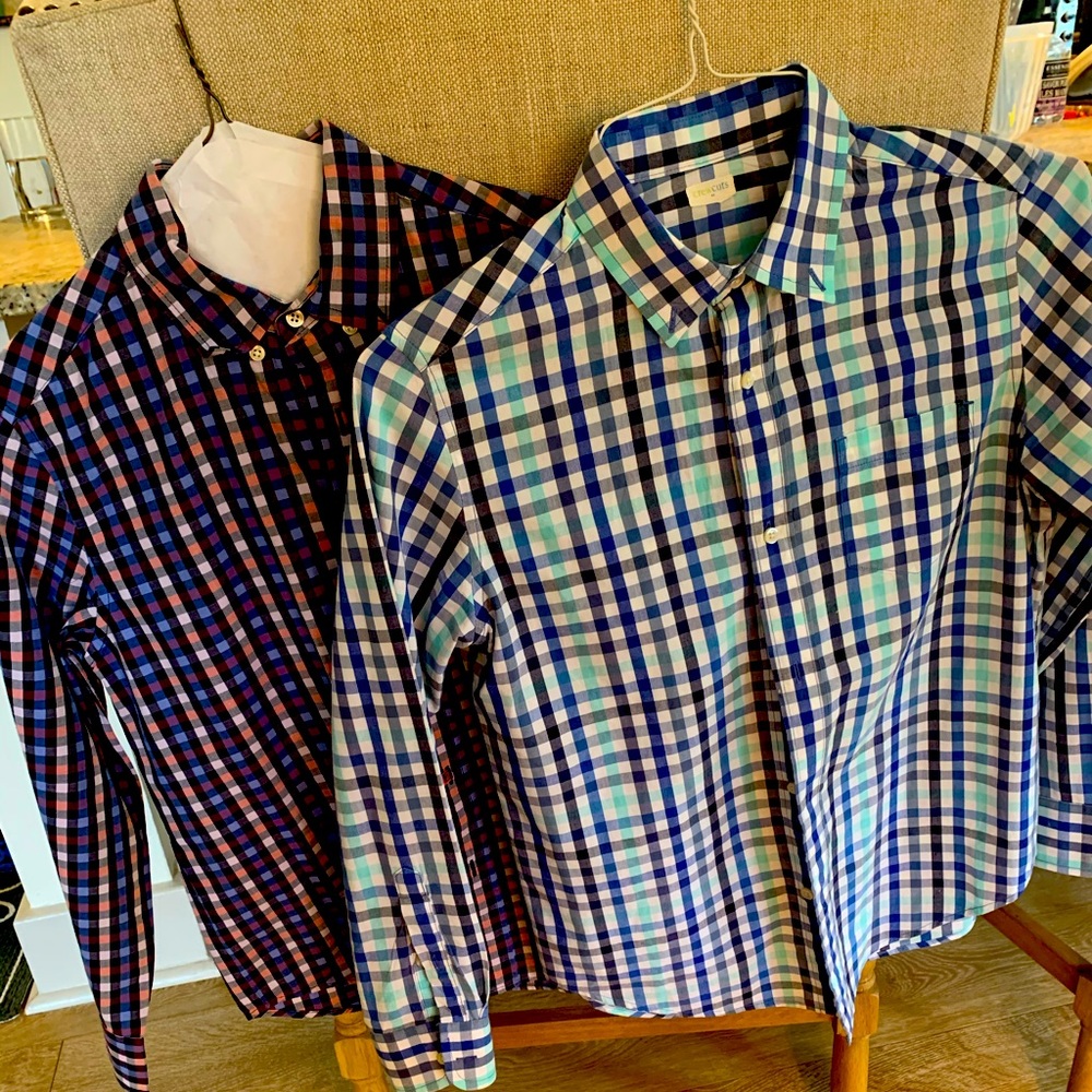 Crewcuts boys size 12 shirts. Selling as a lot $25